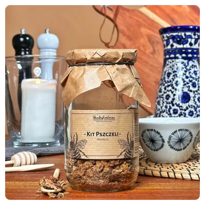kit-pszczeli-100g-propolis-skarby-roztocza