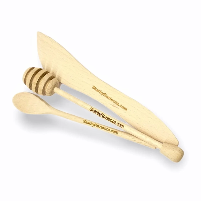 set de couverts pour miel skarby roztocza