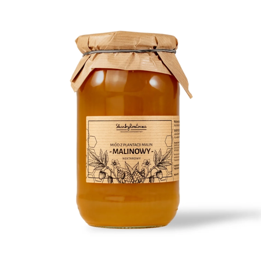 miod-malinowy-1000g-skarby-roztocza-biale-tlo.webp