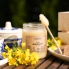 miel de colza 650g skarby roztocza produit face carre texture