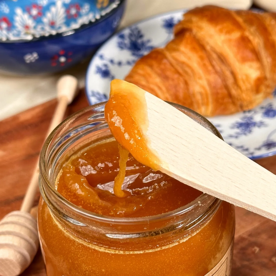 miel de nectar et de miellat 1000g skarby roztocza produit carré texture