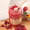 miel a la canneberge grand pot skarby roztocza texture cuillere
