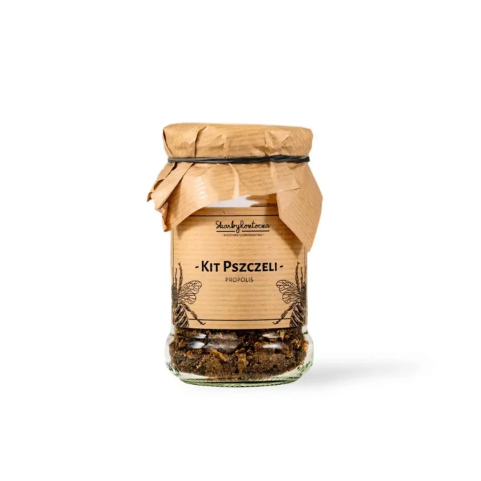 propolis brute trésors de roztocze 50g fond blanc