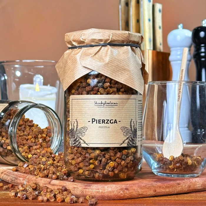 pain d'abeille 450g skarby roztocza produit carré face