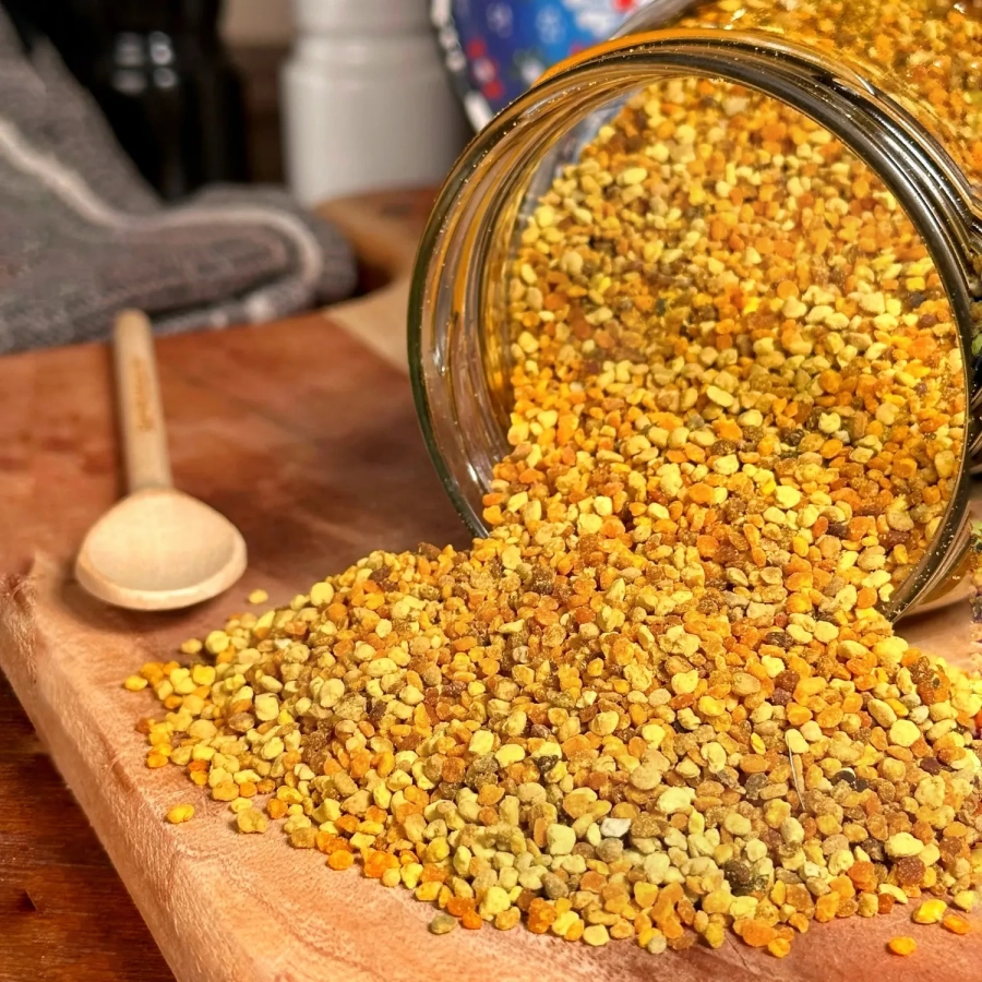 pollen floral 500g skarby roztocza produit carre consistance3