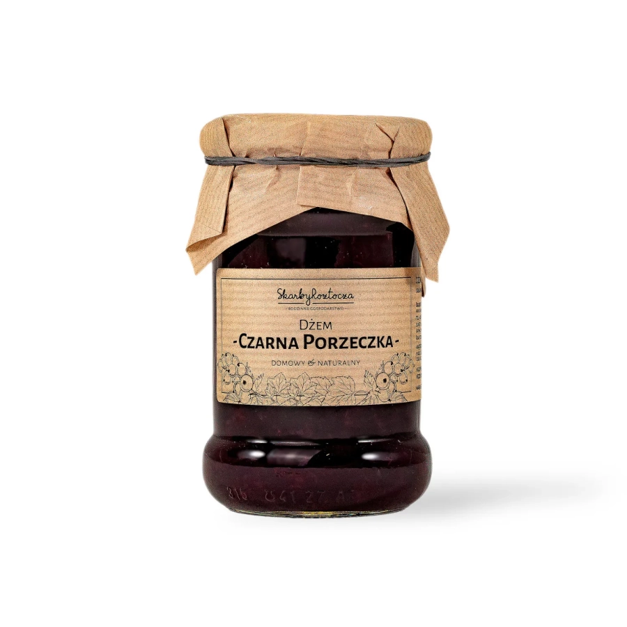 confiture cassis trésors de roztocze fond blanc
