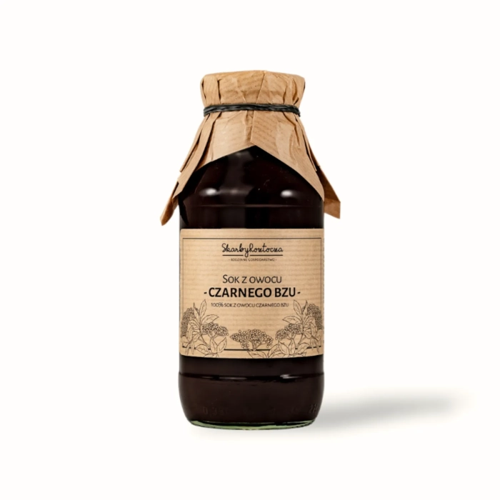 jus de baies de sureau noir skarby roztocza fond blanc