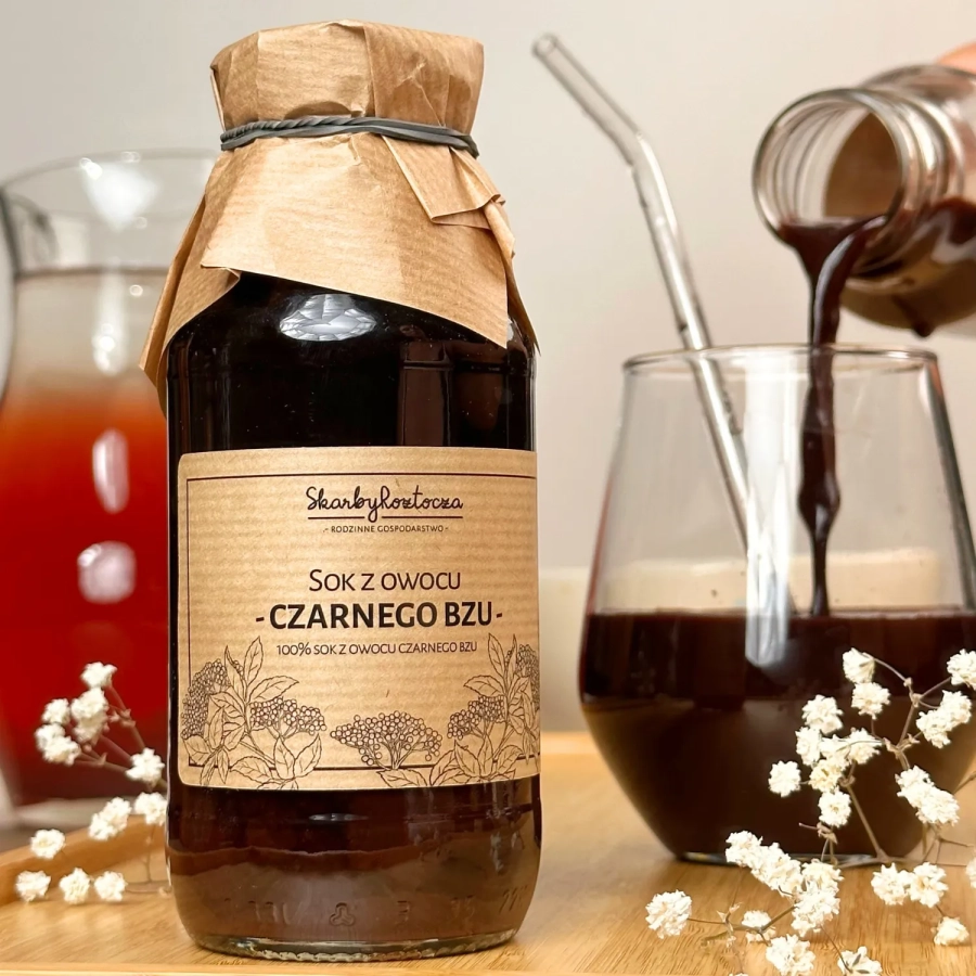 elderberry fruit juice skarby roztocza square product