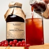 Roter Johannisbeersirup Skarby Roztocza Front Produktbild quadratisch Frucht Getränk