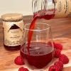 sirop de framboise trésors de roztocze produit carré suggestion de présentation