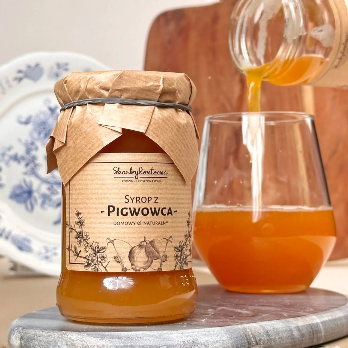 Schätze von Roztocze Scheinquitten-Sirup Vorderseite quadratisch