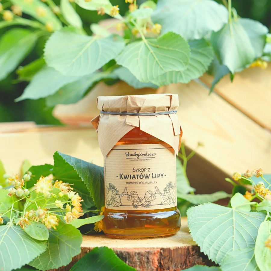 trésors de roztocze sirop de fleurs de tilleul