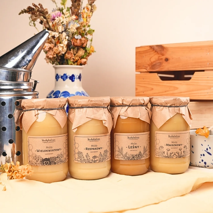 various honey set 4 large jars product 2