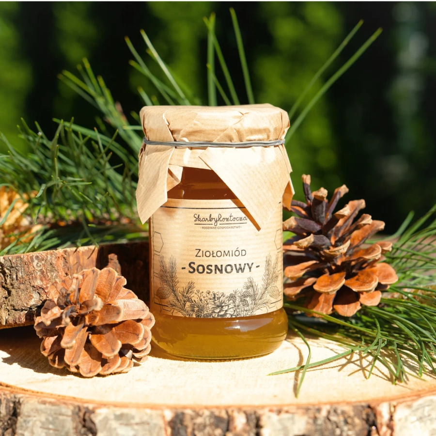 treasures of roztocze pine herb-honey