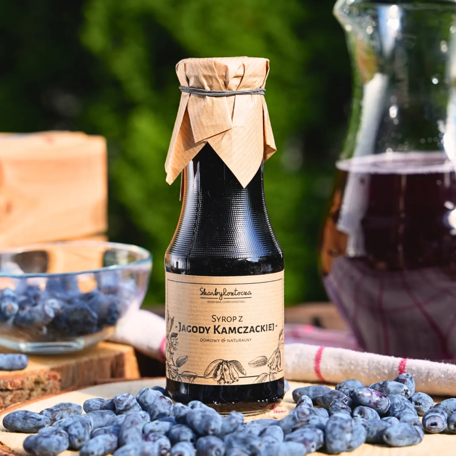 treasures of roztocze haskap berry natural syrup