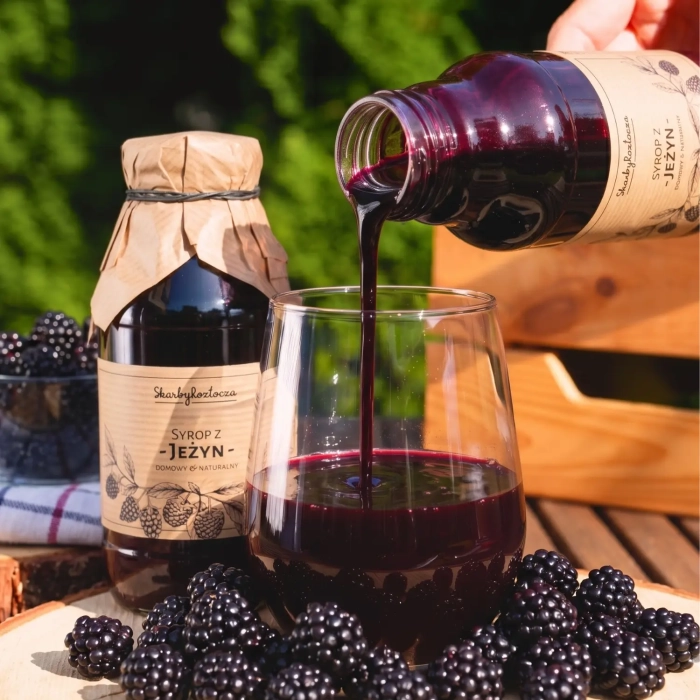 sirop de mûres naturel épais
