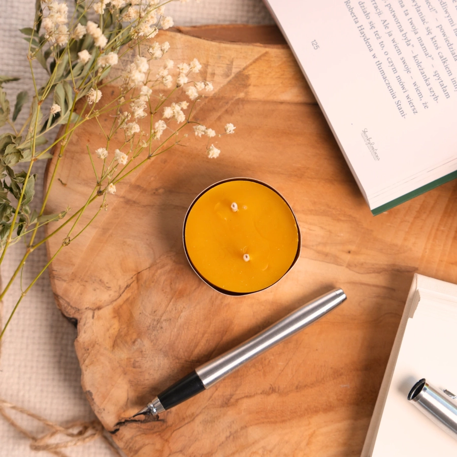 beeswax tealight 33g 100 percent