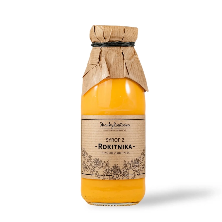 Sanddorn-Sirup natürlich